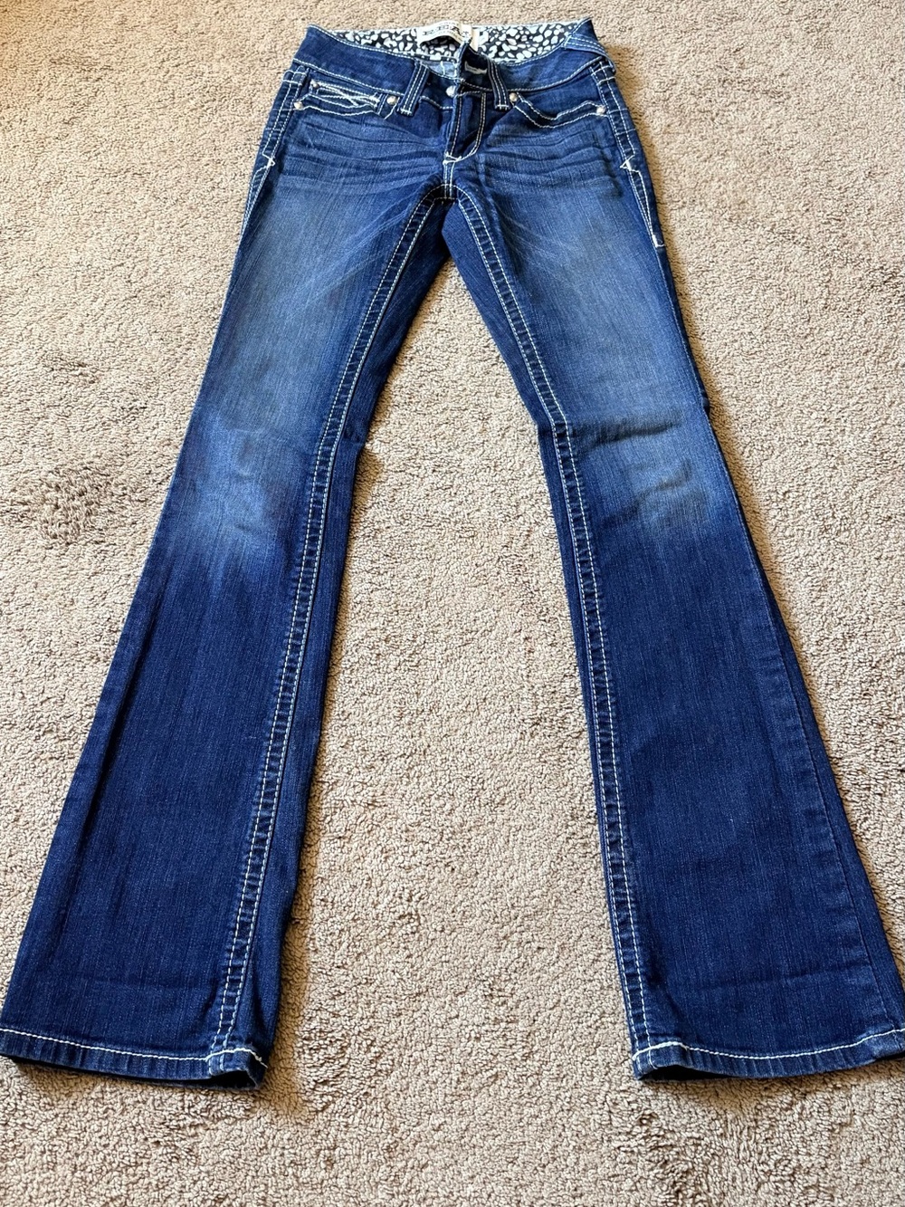 Ariat Women's Bootcut Jeans with Contrast Stitching